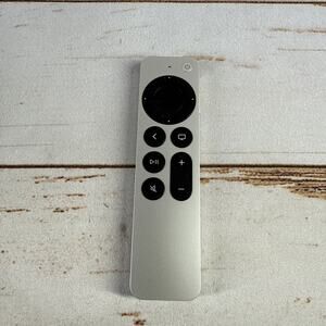 Apple Siri Remote Control A2540 Silver Handheld Wireless Digital For Apple TV 4K